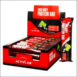 Activlab High Whey Protein Bar 24x80g