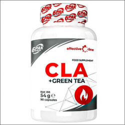 6Pak Nutrition CLA + Green Tea - 90 Kapseln