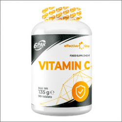 6Pak Nutrition Effective Line Vitamin C  90 Tabletten