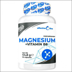 6Pak Nutrition Magnesium +Vitamin B6 90 Kapseln