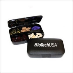 Biotech USA Pillenbox Schwarz