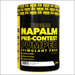 Fa Nutrition Xtreme Napalm Pre-Contest Pumped Stimulant Free 350g