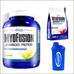 Gaspari Nutrition Set 2 ( 1 x Myofusion Advanced Protein 1814g + Myofusion Advanced Protein 500g  + Gaspari Nutrition Shaker 500ml )