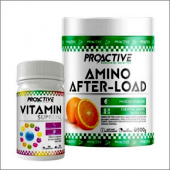 ProActive Amino After-Load 500g + Proactive Vitamin Supreme 30 Tabletten