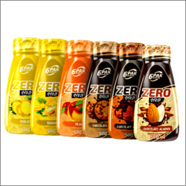 6Pak Nutrition Syrup Zero 500ml