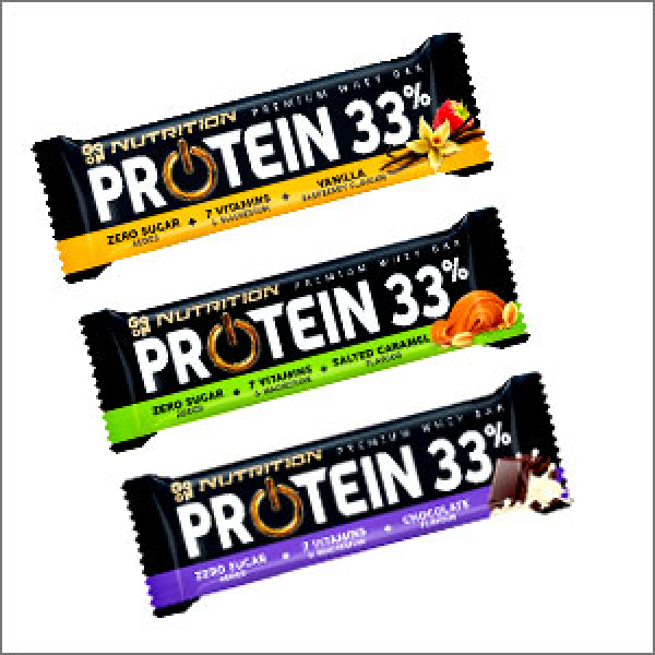 Go On Nutrition Protein Bar 33% - 25 x 50g
