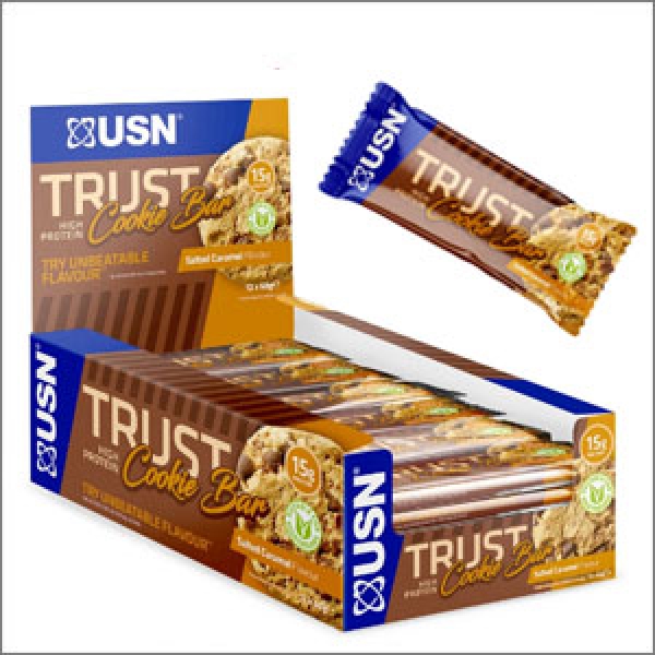 USN Trust Cookie Bar 12 x 60g