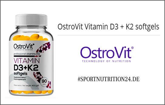 ostrovit vitamin D3+K2 Softgels