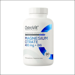 OstroVit Magnesium Citrate 400 mg + B6 90 Tabletten