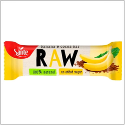 Sante Raw Banana & Cocoa Bar 36 x 35g