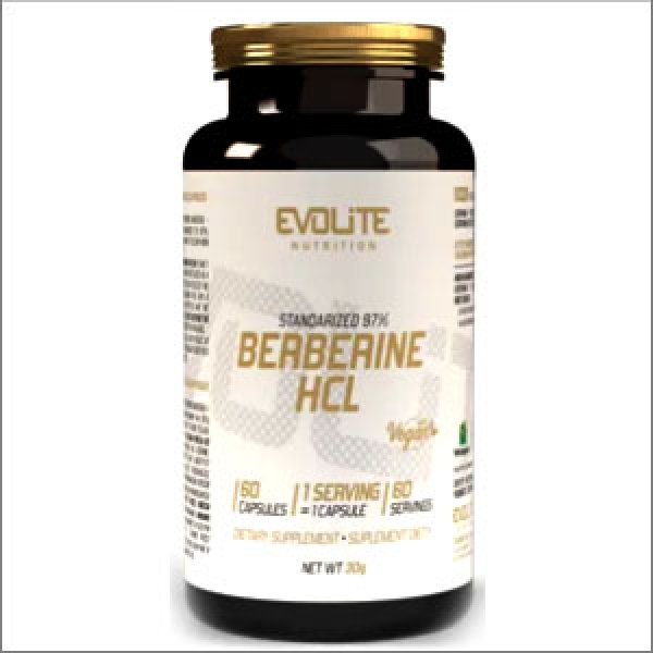 Evolite Nutrition Berberine HCL 60 Kapseln