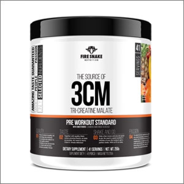 FireSnake 3CM Tri-Creatine Malate 300g