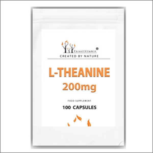 Forest Vitamin L-Theanine 200mg 100 Kapseln
