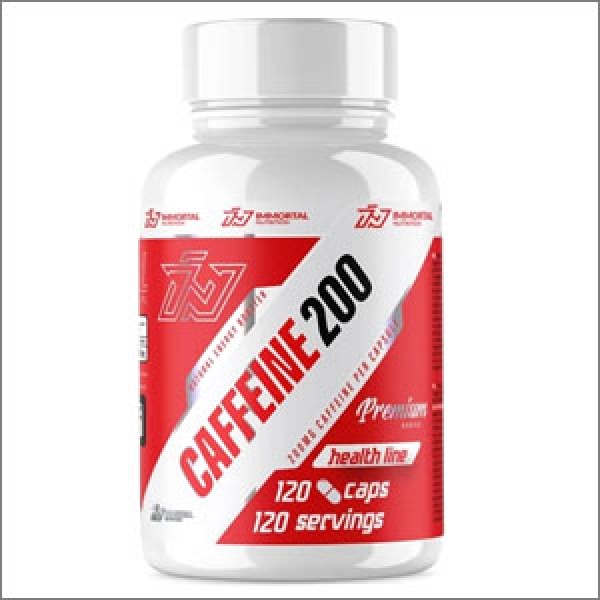 Immortal Nutrition Caffeine 200 - 120 Kapseln