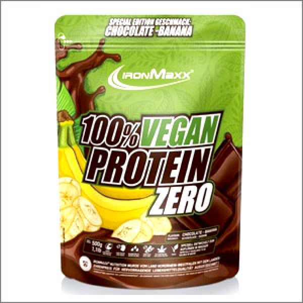 IronMaxx 100% Vegan Protein Zero 500g