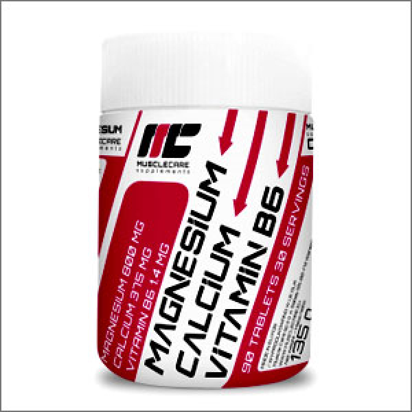 Muscle Care Magnesium Calcium Vitamin B6 90 Tabletten