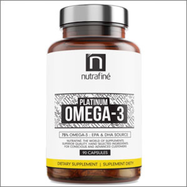 Nutrafine Platinum Omega 3 - 90 Kapseln