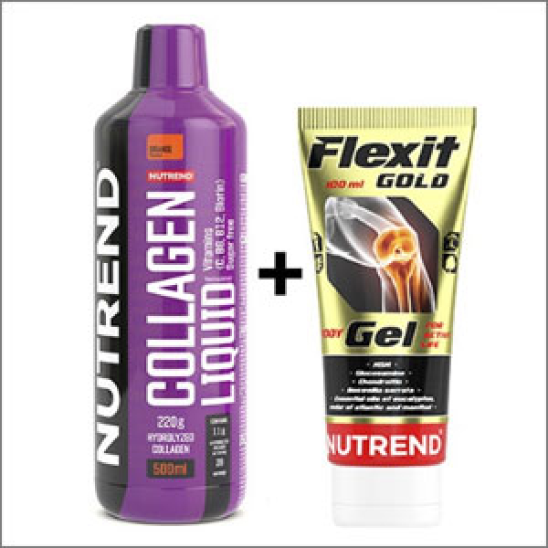 Nutrend Collagen Liquid 1000ml + Gratis Nutrend Flexit Gold 100ml