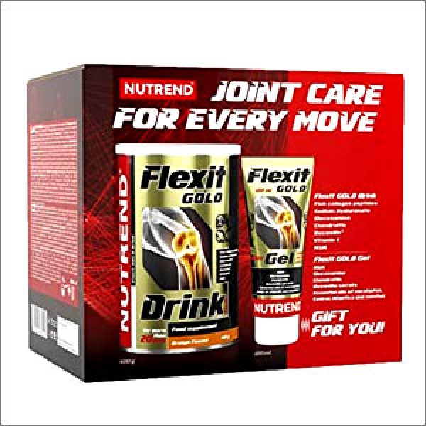 Nutrend Flexit Drink Gold 400g + Flexit Gold Gel 100ml