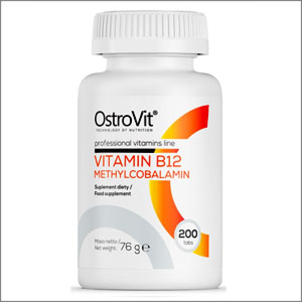 OstroVit Vitamin B12 Methylcobalamin 200 Tabletten