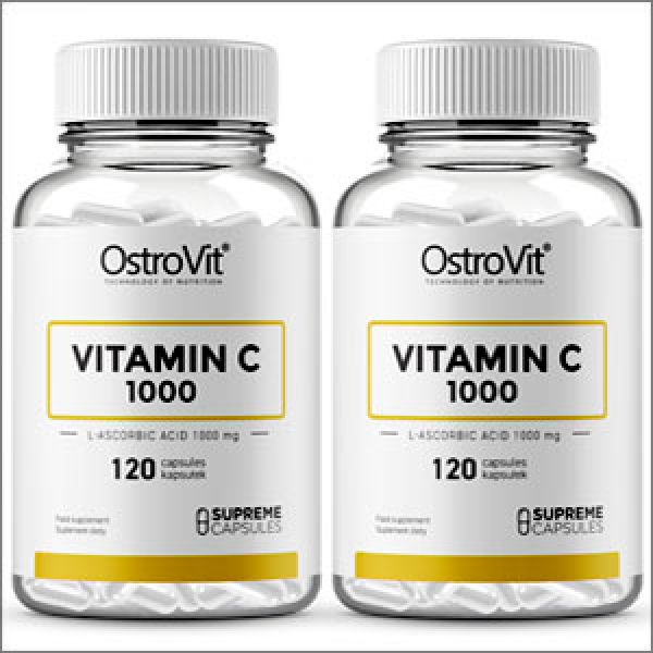 OstroVit Vitamin C 1000 - 2 x 120 Kapseln