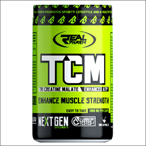 Real Pharm TCM ( Tri Creatine Malate ) 300 Kapseln
