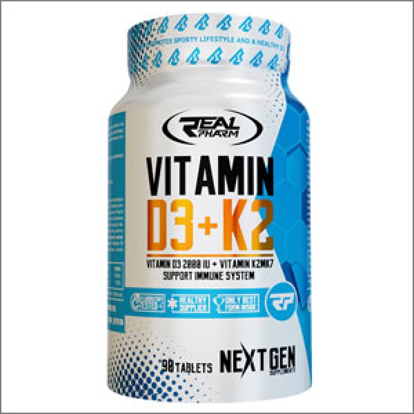 Real Pharm Vitamin D3-K2 - 90 Tabletten