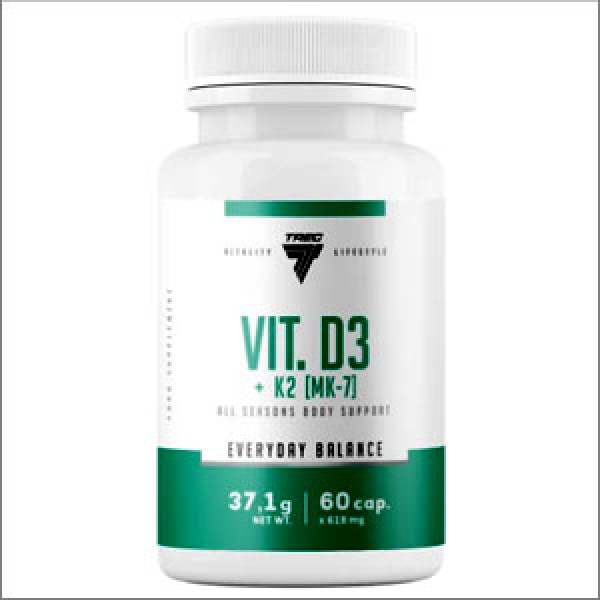 Trec Nutrition Vit.D3+K2 (MK-7) 60 Kapseln