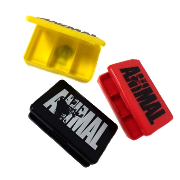 Universal Animal Pillenbox Gelb