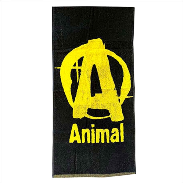 Universal Animal Towel Black (Handtuch) 50x100cm