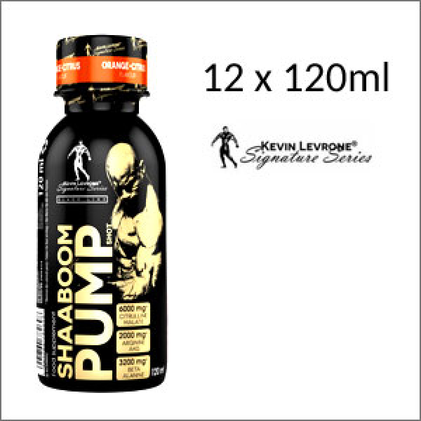 Kevin Levrone Shaaboom Pump Shot 12 x 120ml