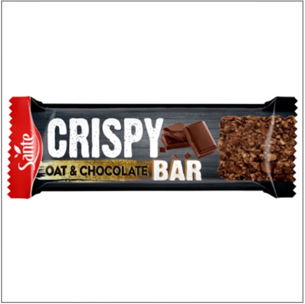 Sante Crispy bar oat and chocolate 24 x 40g