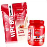 Activlab WPC 80 Standard 700g + Activlab Creatine Monohydrate 500g