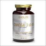 Evolite Nutrition Omega 3-6-9 100 Softgels